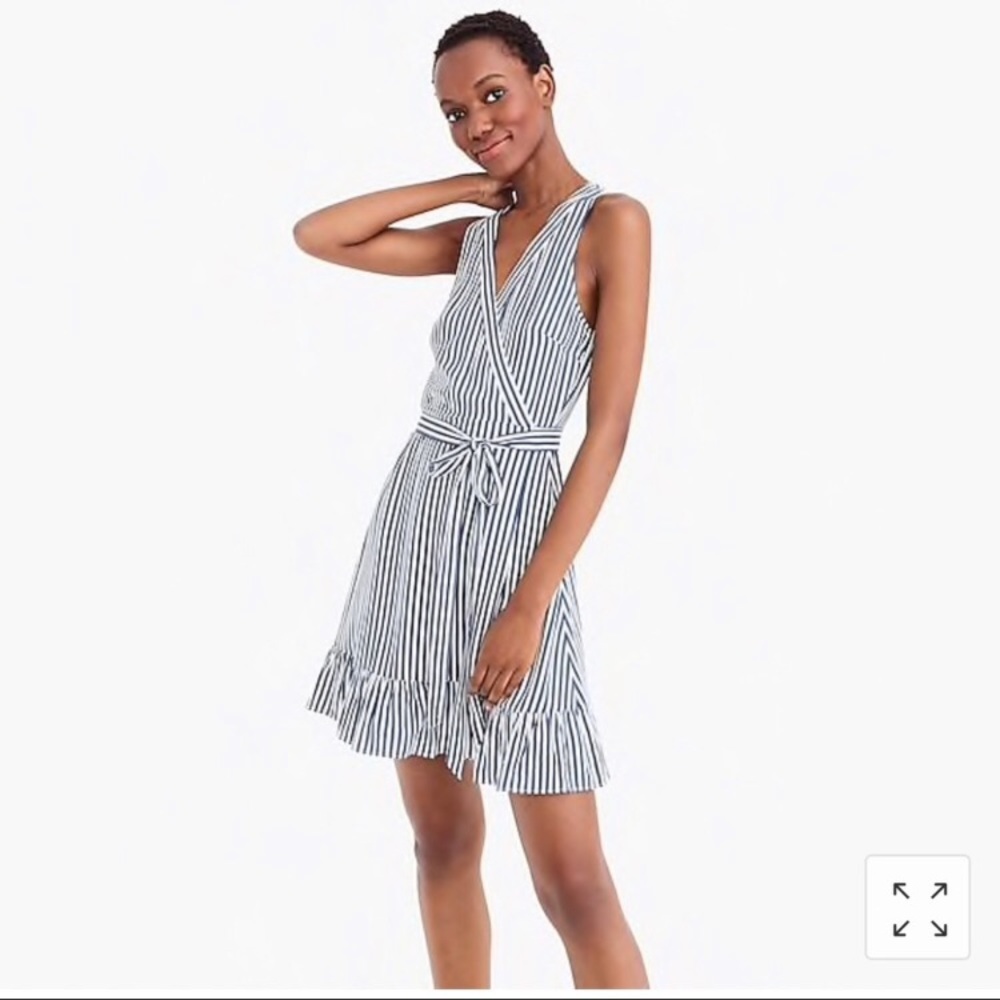 J Crew beach wrap dress